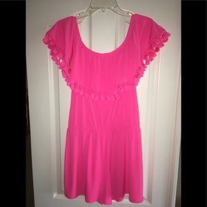 Lilly Pulitzer La Fortuna Off-The-Shoulder Romper